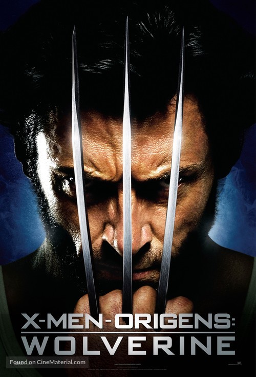 X-Men Origins: Wolverine - Brazilian Movie Poster