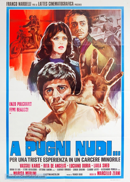 A pugni nudi - Italian Movie Poster