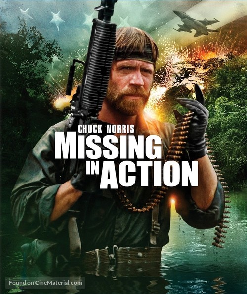 Missing in Action - Blu-Ray movie cover