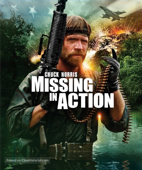 Missing in Action - Blu-Ray movie cover