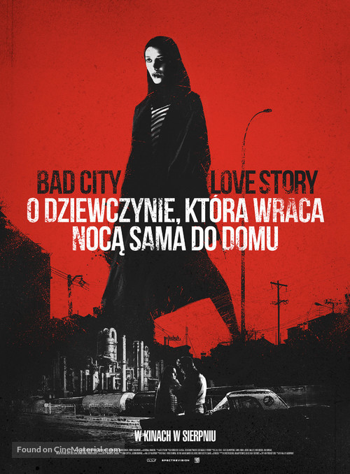 A Girl Walks Home Alone at Night - Polish Movie Poster