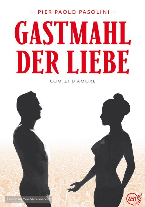 Comizi d&#039;amore - German DVD movie cover