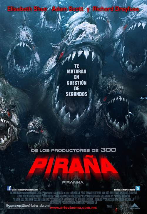 Piranha - Mexican Movie Poster