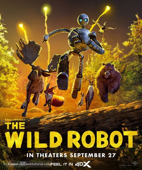 The Wild Robot - Movie Poster