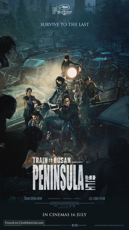 Train to Busan 2 - Malaysian Movie Poster
