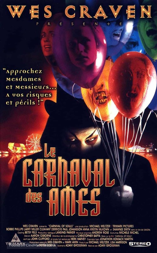 Carnival of Souls - French VHS movie cover