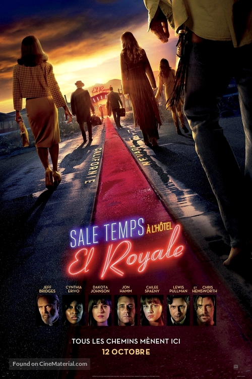Bad Times at the El Royale - Canadian Movie Poster