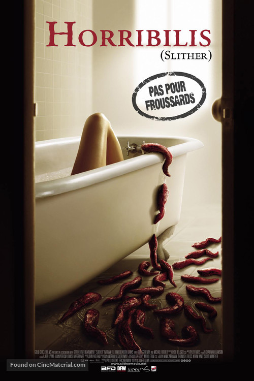 Slither - Belgian Movie Poster