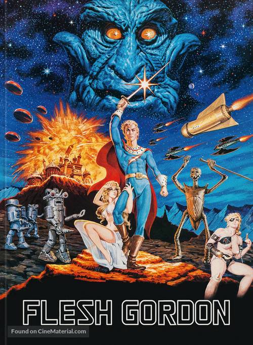 Flesh Gordon - German Movie Cover