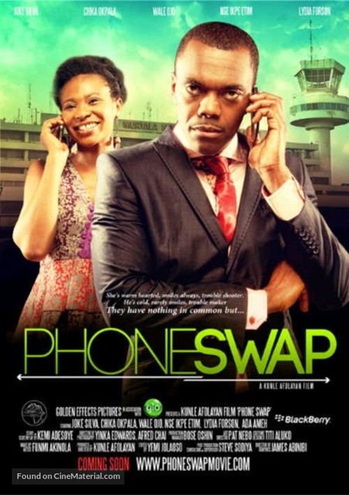 Phone Swap - British Movie Poster