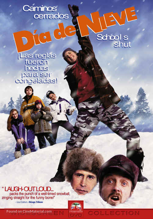 Snow Day - Argentinian DVD movie cover