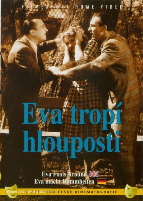 Eva trop&iacute; hlouposti - Czech Movie Cover