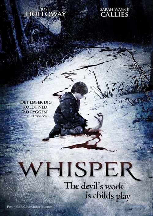Whisper - Danish poster