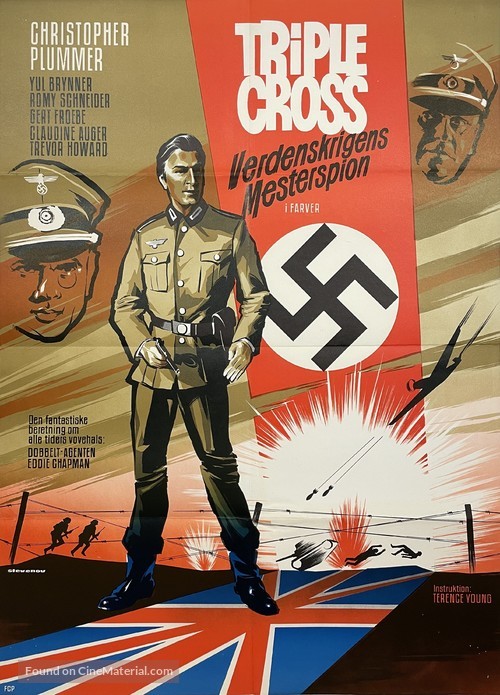 Triple Cross - Danish Movie Poster