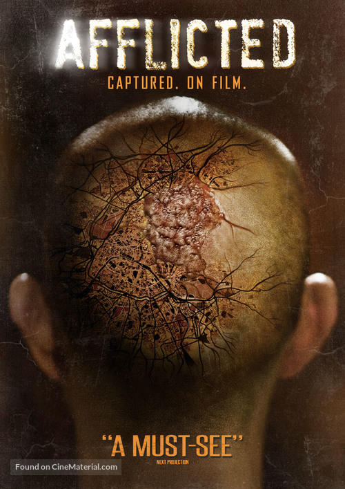 Afflicted - Canadian DVD movie cover