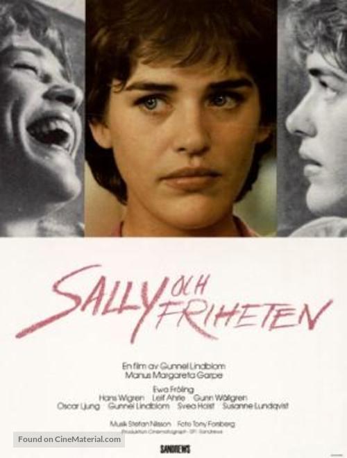 Sally och friheten - Swedish Movie Poster