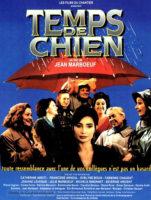 Temps de chien - French Movie Poster
