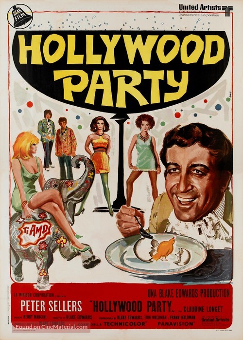 The Party - Italian Movie Poster