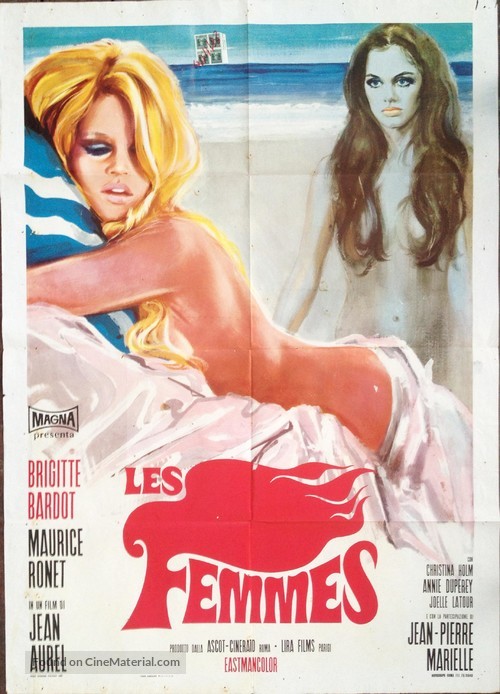 Les femmes - Italian Movie Poster