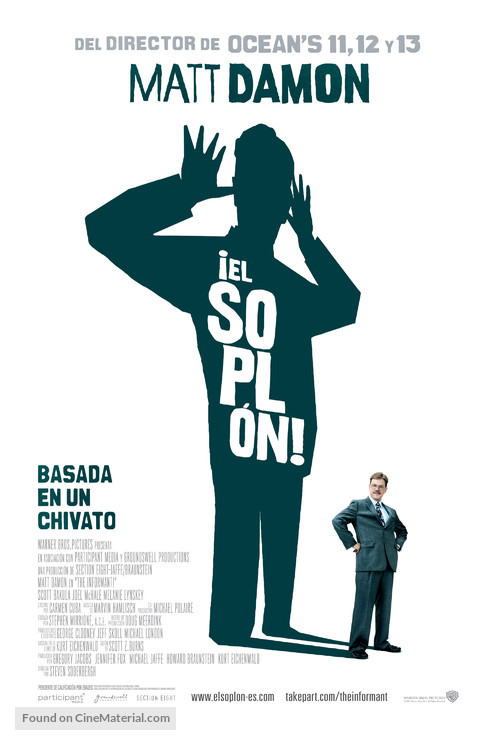 The Informant - Spanish Movie Poster