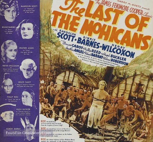 The Last of the Mohicans - poster