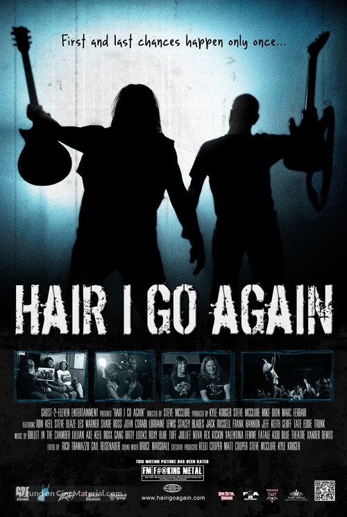 Hair I Go Again - Movie Poster