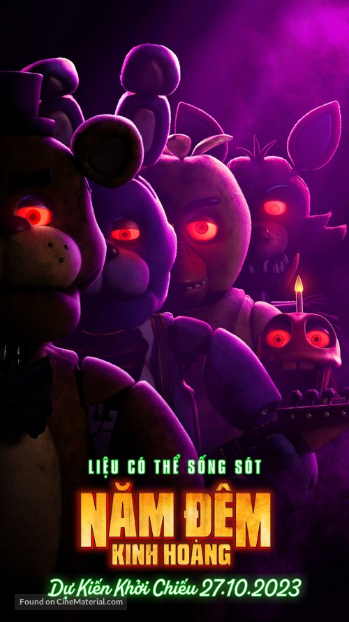 Five Nights at Freddy&#039;s - Vietnamese Movie Poster