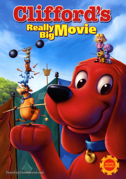Clifford&#039;s Really Big Movie - DVD movie cover
