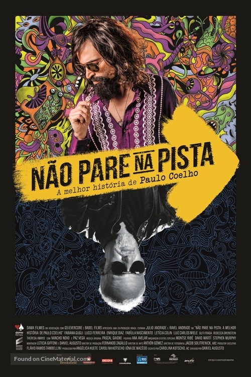 N&atilde;o Pare na Pista: A Melhor Hist&oacute;ria de Paulo Coelho - Brazilian Movie Poster