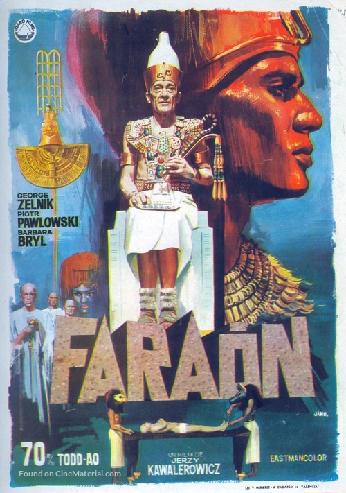 Faraon - Spanish Movie Poster