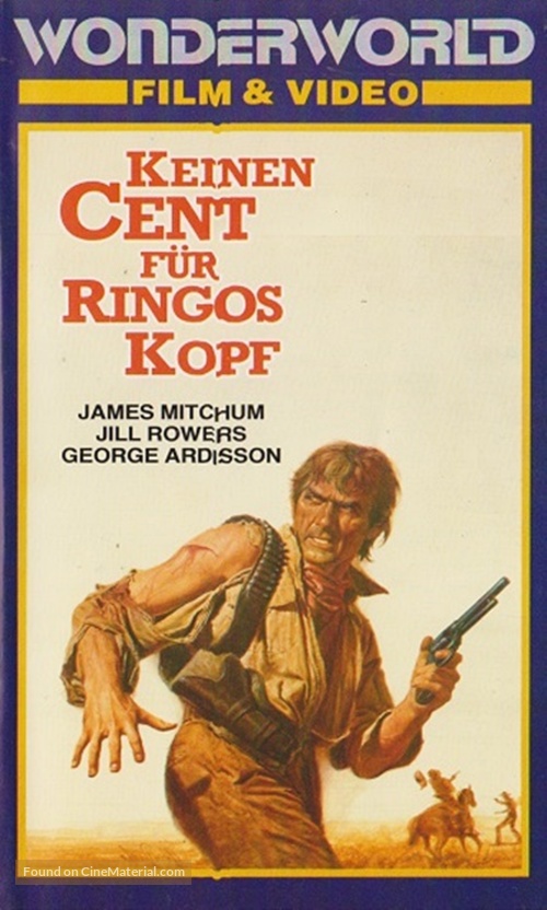 Massacro al Grande Canyon - German VHS movie cover
