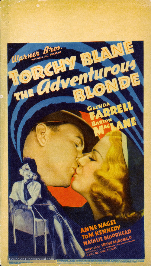 The Adventurous Blonde - Movie Poster