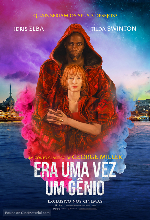 Three Thousand Years of Longing - Brazilian Movie Poster