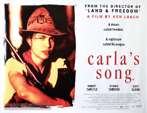 Carla&#039;s Song - British Movie Poster