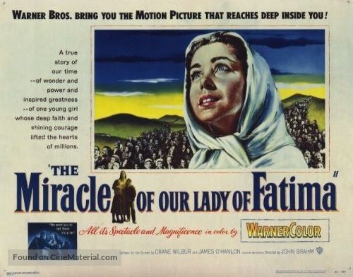 The Miracle of Our Lady of Fatima - Movie Poster