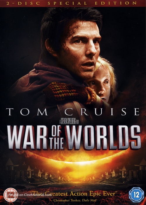 War of the Worlds - British DVD movie cover