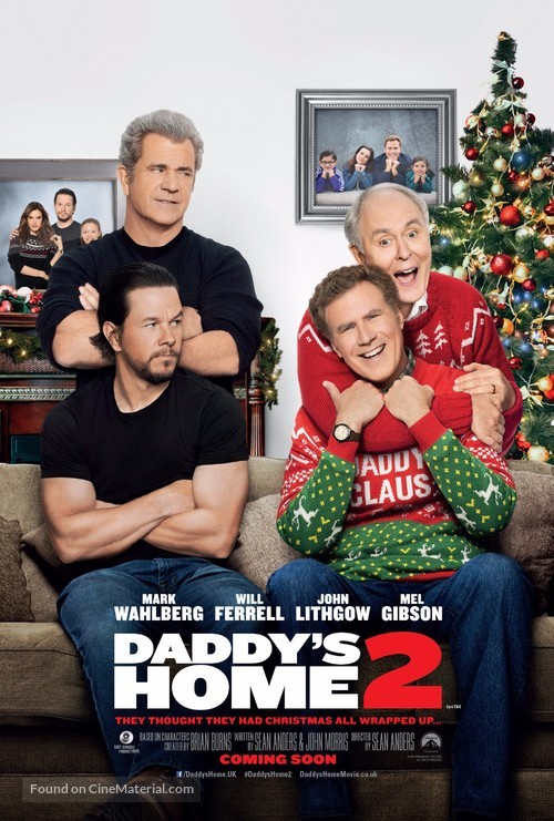 Daddy&#039;s Home 2 - British Movie Poster