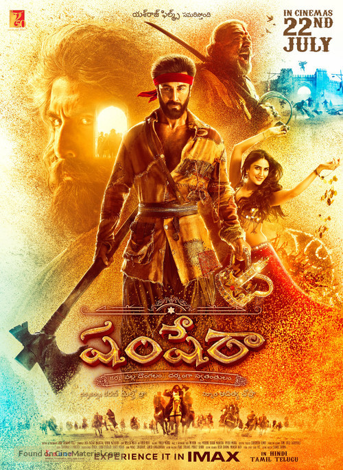 Shamshera - Indian Movie Poster