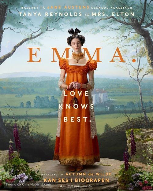 Emma. - Danish Movie Poster