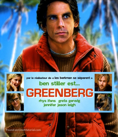Greenberg - French Blu-Ray movie cover