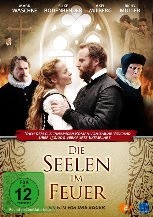 Die Seelen im Feuer - German Movie Cover