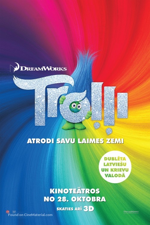 Trolls - Latvian Movie Poster
