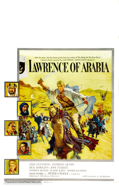 Lawrence of Arabia - Movie Poster