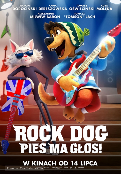 Rock Dog - Polish Movie Poster