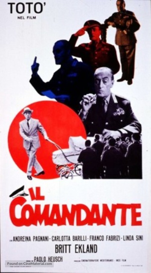 Il comandante - Italian Movie Poster