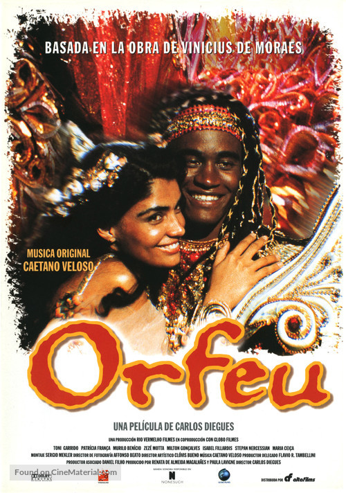 Orfeu - Spanish Movie Poster