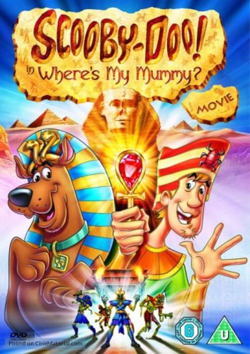 Scooby Doo in Where&#039;s My Mummy? - British DVD movie cover