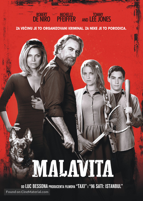 The Family - Serbian DVD movie cover