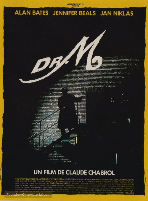 Dr. M - French Movie Poster
