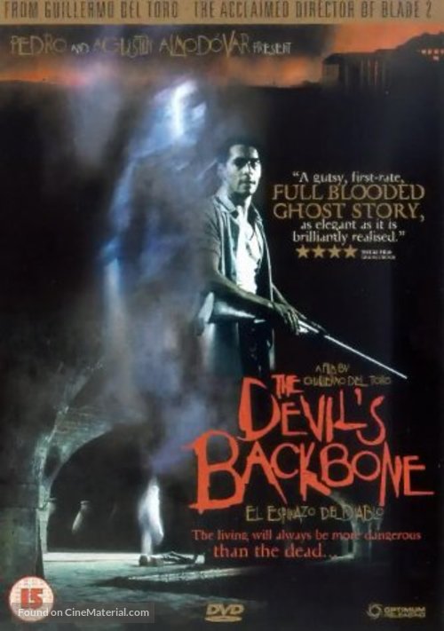 El espinazo del diablo - British DVD movie cover